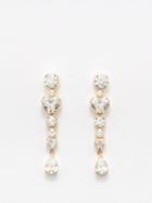 Sophie Bille Brahe - Chambre Coeur Diamond & 18kt Gold Earrings - Womens - Gold Multi