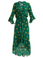 Adriana Degreas Josephine Baker Maxi-knot Asymmetric-dress