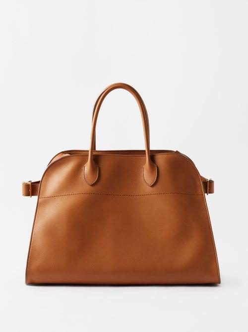 The Row - Margaux 15 Leather Bag - Womens - Tan
