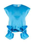 Maison Rabih Kayrouz Tie-front Sleeveless Top