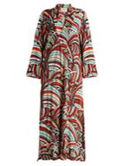 La Doublej Editions The Terry Cotton-blend Kaftan