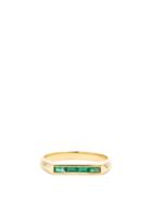 Ladies Fine Jewellery Lizzie Mandler - Emerald & 18kt Gold Ring - Womens - Green Gold