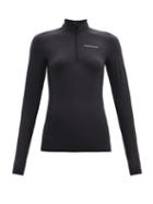 Matchesfashion.com Peak Performance - Magic Wool-blend Base-layer Top - Womens - Black