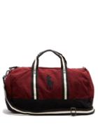 Matchesfashion.com Polo Ralph Lauren - Cotton Canvas Holdall - Mens - Red