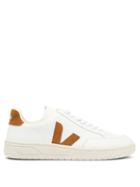 Matchesfashion.com Veja - V-12 Suede And Leather Trainers - Mens - White