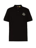 Matchesfashion.com 2 Moncler 1952 - Logo Appliqu Cotton Piqu Polo Shirt - Mens - Black