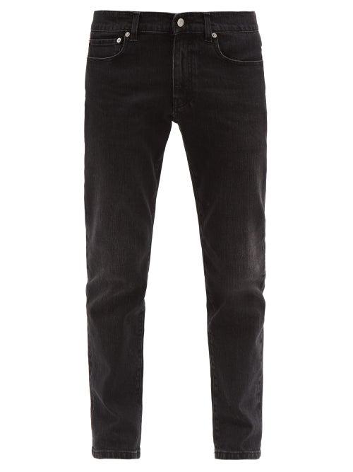 Matchesfashion.com Dunhill - Mid Rise Slim Leg Jeans - Mens - Grey