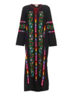 Muzungu Sisters Jasmine Vine Embroidered Cotton Dress