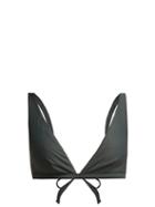 Matchesfashion.com Asceno - Triangle Bikini Top - Womens - Khaki
