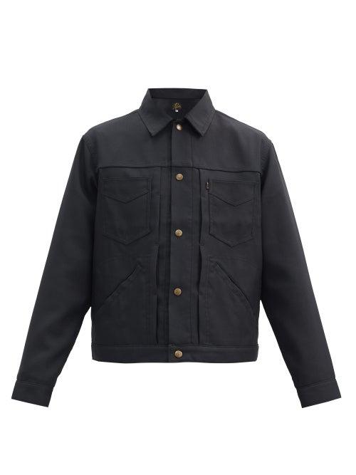Matchesfashion.com Needles - Panelled Twill Jacket - Mens - Black