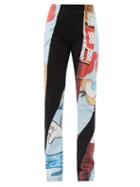 Matchesfashion.com Rave Review - Ozzy High-rise Recycled-cotton Patchwork Leggings - Womens - Multi