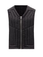 Rick Owens - Quilted Down Gilet - Mens - Black