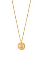 Matchesfashion.com Tom Wood - Angel Coin Gold Plated Necklace - Mens - Gold