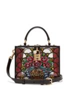 Matchesfashion.com Dolce & Gabbana - Hand Painted Perspex Bag - Womens - Black Multi