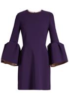 Roksanda Hadari Bell-sleeved Mini Dress