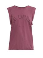 Matchesfashion.com The Upside - Vintage Cotton Jersey Tank Top - Womens - Burgundy