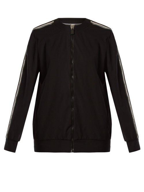 Matchesfashion.com No Ka'oi - Nola Zip Through Performance Jacket - Womens - Black White