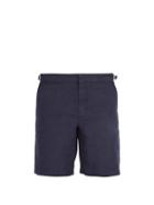 Matchesfashion.com Orlebar Brown - Norwich Linen Shorts - Mens - Navy