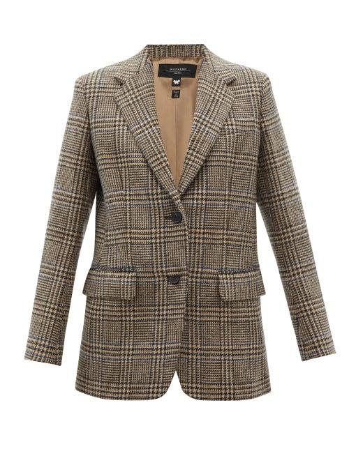 Ladies Rtw Weekend Max Mara - Ondina Blazer - Womens - Brown Print
