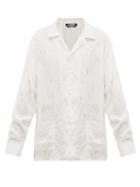 Matchesfashion.com Jacquemus - Etienne Rosemary Print Poplin Shirt - Mens - White