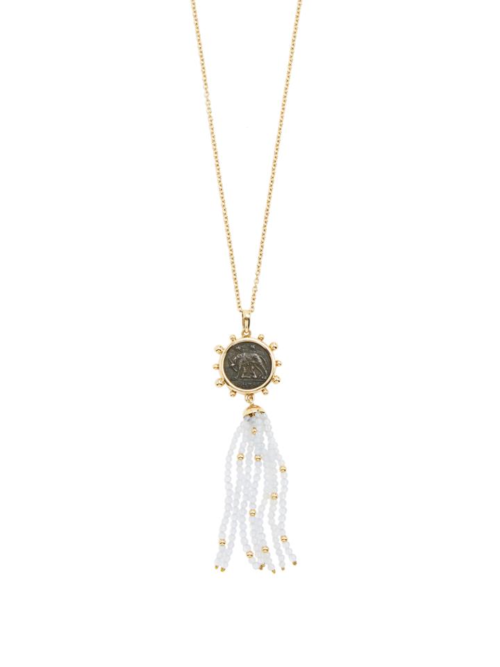 Dubini Capitoline Bronze & Yellow-gold Necklace