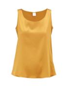 Matchesfashion.com Max Mara Leisure - Pan Top - Womens - Gold