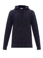 Mens Rtw Officine Gnrale - Olive Hooded Wool-blend Sweatshirt - Mens - Navy