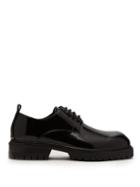 Matchesfashion.com Ann Demeulemeester - Polished Leather Derby Shoes - Womens - Black