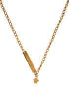 Matchesfashion.com Versace - Medusa Charm Necklace - Womens - Gold