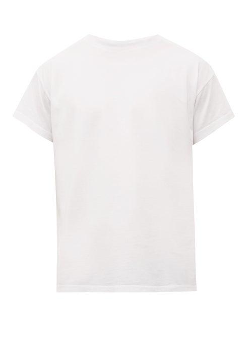 Matchesfashion.com Jeanerica Jeans & Co. - Marcel 180 Cotton Jersey T Shirt - Mens - White