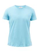 Orlebar Brown - Ob-t Cotton-jersey T-shirt - Mens - Light Blue