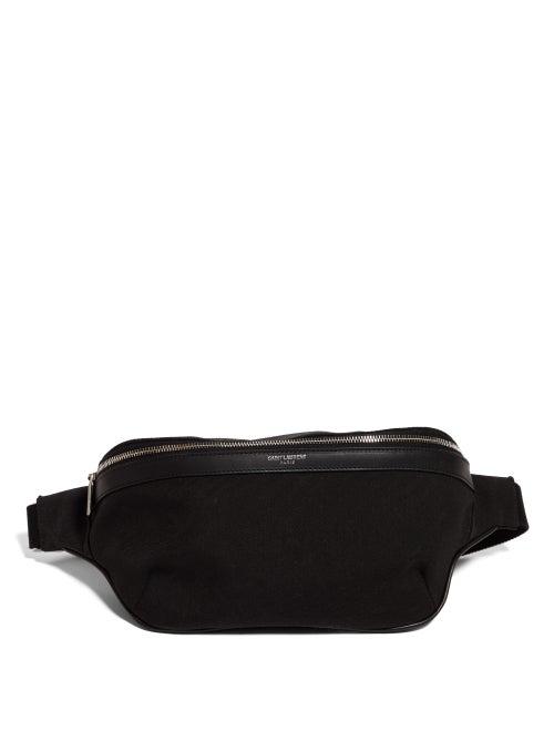 Matchesfashion.com Saint Laurent - Leather Cross Body Bag - Mens - Black
