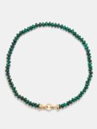 Harwell Godfrey - Foundation 18 Malachite & 18kt Gold Necklace - Womens - Green Multi
