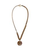 Matchesfashion.com Acne Studios - Coin-charm Brass Necklace - Womens - Gold