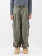 Needles - H.d. Cotton-shell Cargo Trousers - Mens - Olive