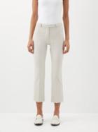 S Max Mara - Umanita Trousers - Womens - Light Beige