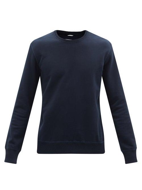 Reigning Champ - Crew-neck Cotton-jersey Sweatshirt - Mens - Navy