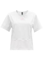 Matchesfashion.com Adidas By Stella Mccartney - Truestrength Recycled Fibre-blend T-shirt - Womens - White