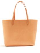 Matchesfashion.com Mansur Gavriel - Light Pink Lined Large Leather Tote Bag - Womens - Light Tan