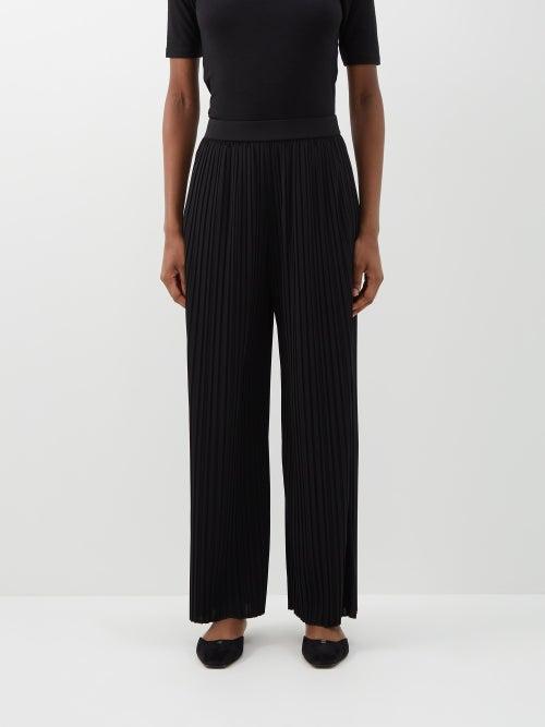 Max Mara Leisure - Cacio Trousers - Womens - Black