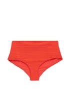 Matchesfashion.com Mara Hoffman - Lydia High-rise Bikini Briefs - Womens - Orange