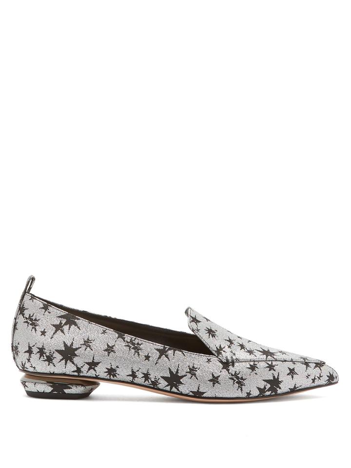 Nicholas Kirkwood Beya Star-jacquard Loafers