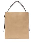 Matchesfashion.com Valextra - Medium Grained Leather Tote Bag - Womens - Grey