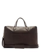 Matchesfashion.com Mtier - Closer Leather Holdall - Mens - Brown