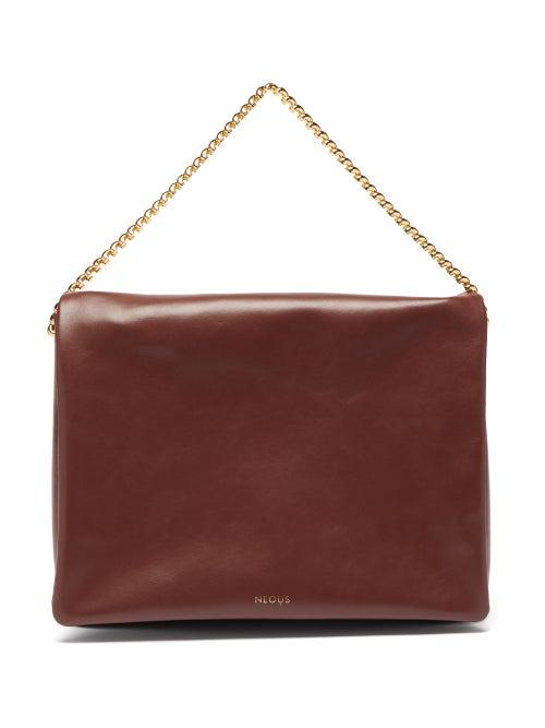 Matchesfashion.com Neous - Orbit Chain-strap Suede Shoulder Bag - Womens - Brown