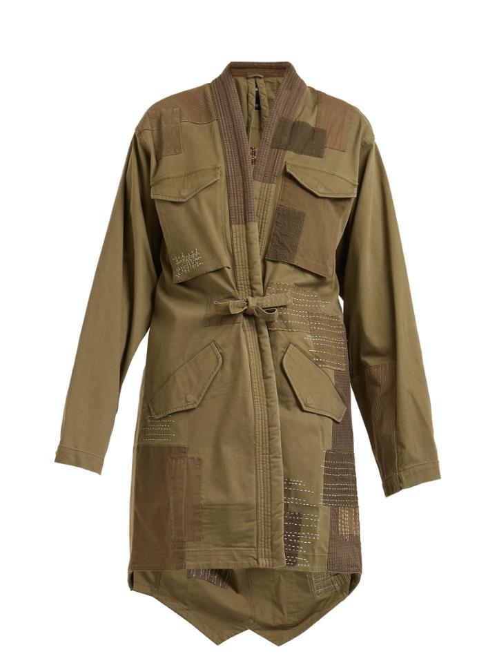 Maharishi Patchwork Cotton-blend Jacket