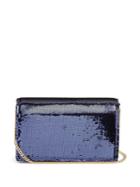 Diane Von Furstenberg Soiree Sequin-embellished Leather Cross-body Bag