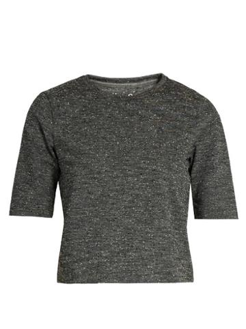 A.p.c. X Outdoor Voices Cropped Jersey Performance T-shirt