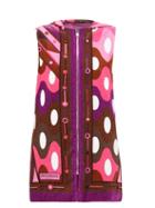 Matchesfashion.com Emilio Pucci - Vivara-print Cotton-terry Cover Up - Womens - Dark Pink