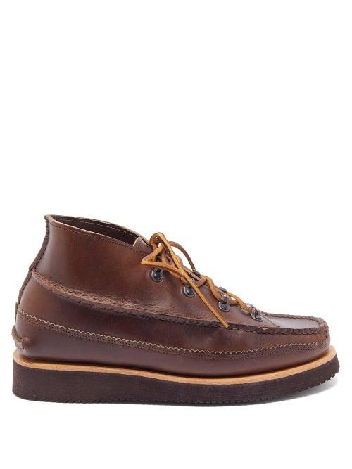 Matchesfashion.com Yuketen - All Handsewn Tokyo Chukka Leather Desert Boots - Mens - Brown